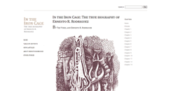Desktop Screenshot of ironcagebook.com
